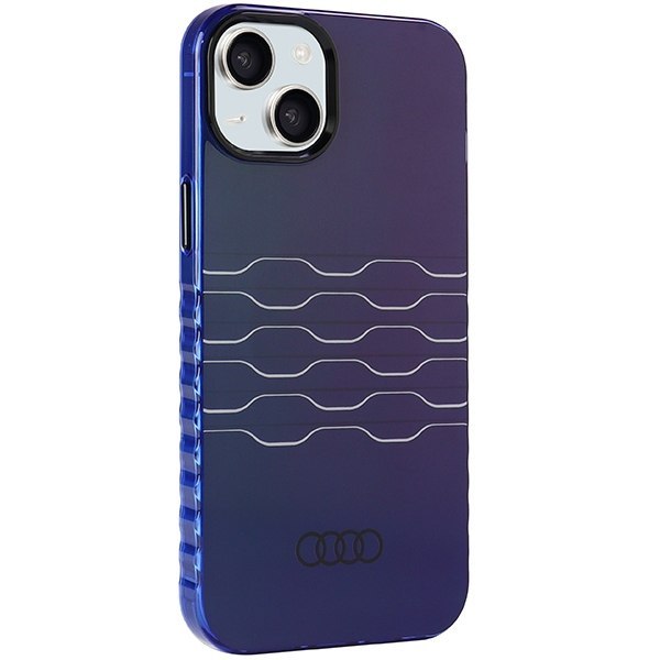 Audi IML MagSafe Case iPhone 15 Plus / 14 Plus 6.7" niebieski/navy blue